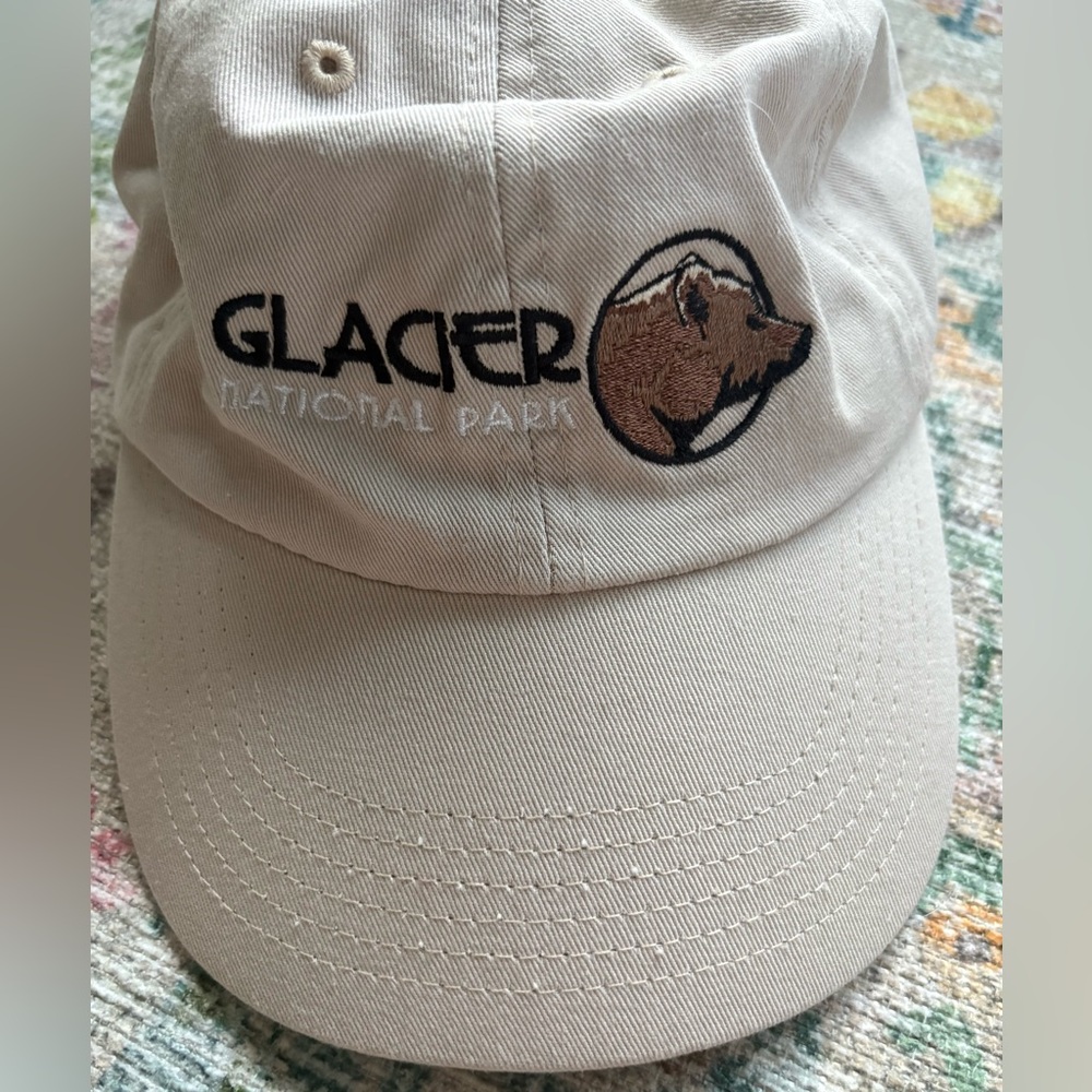 Glacier National Park Cotton Ball Cap
